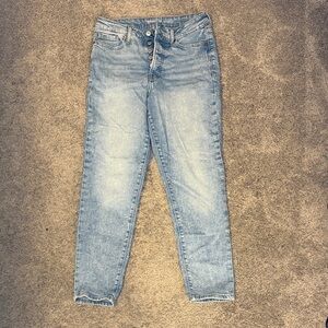 Old Navy High Rise Light Blue Jeans